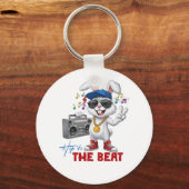 Hup naar de Beat Sleutelhanger (Voorkant)