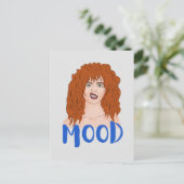 Hup. Roodharige meid Briefkaart (Staand voorkant)