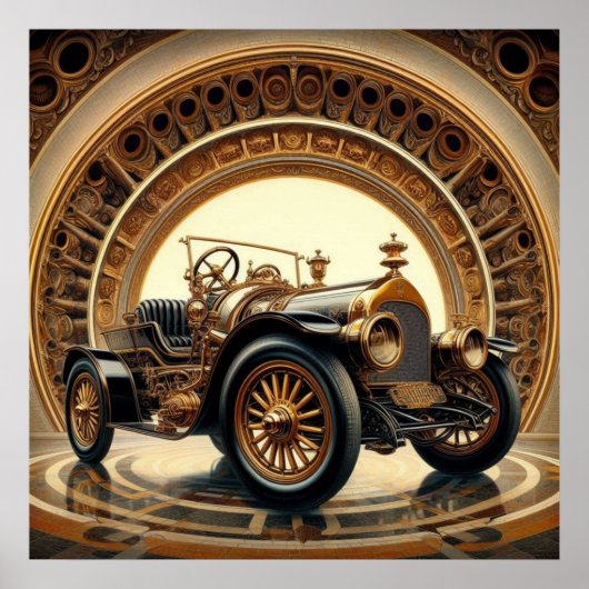 Hupmobile Model 20 Roadster 02x Poster (Voorkant)