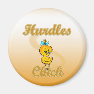 Hurdles Chick Magneet