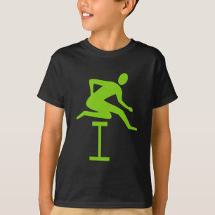 Hurdling - Martian Green T-shirt