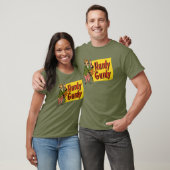 Hurdy Gurdy Man met aap en cordion T-shirt (Unisex)