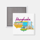 Hurghada - Egypt.png Magneet (Voorkant / Achterkant)