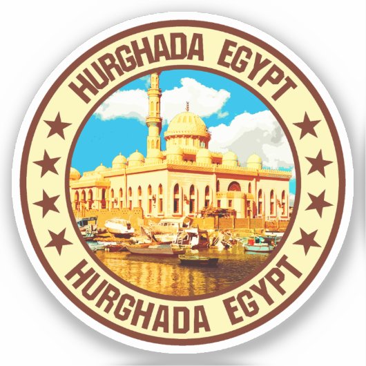 Hurghada Sticker (Voorkant)