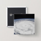 Huricane Igor Vierkante Button 5,1 Cm (Voorkant /achterkant)