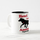 Hurlement à travers la tasse de l'Amérique (Devant gauche)