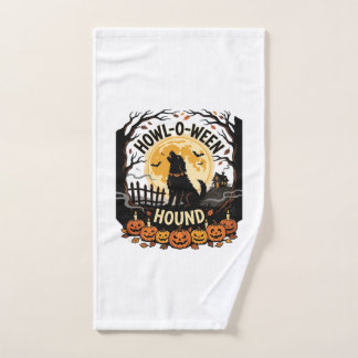 Hurlement de chien de la lune d'Halloween (2)