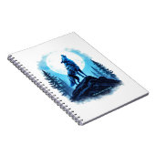 Hurlement du futur - Cahier spiralé à thème loup (Côté Droit)