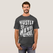 Hurling Camogie, met naam & nummer Terug Print T-shirt (Voorkant volledig)