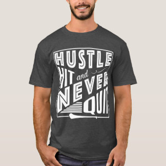 Hurling Camogie, met naam & nummer Terug Print T-shirt