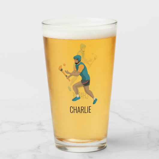 Hurling Glas (Voorkant gevuld)