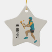 Hurling Keramisch Ornament (Achterkant)