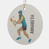 Hurling Keramisch Ornament (Links)