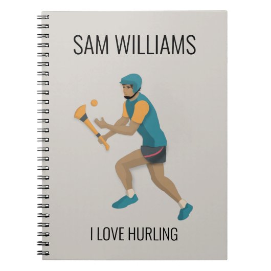 Hurling Notitieboek (Voorkant)