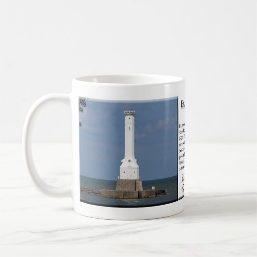 Huron Harbour Light mug (Gauche)
