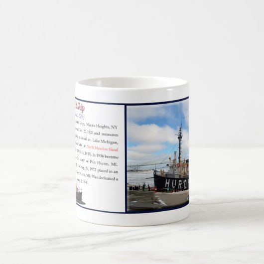 Huron Lightship mug d'hiver (Centre)