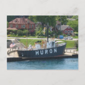 Huron Lightship Port Huron, MI St. Clair Briefkaart (Voorkant)