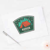 Huron National Forest Camping Rechthoekige Sticker (Envelop)