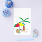 Hurray, vakantie! flyer (Enkel)