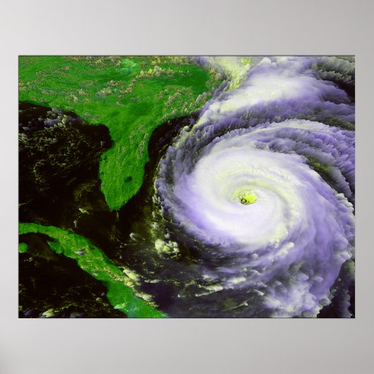 Hurrican Fran Off Florida - Satelliet Afbeelding 1 Poster (Voorkant)