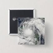 Hurricane Alex Vierkante Button 5,1 Cm (Voorkant /achterkant)