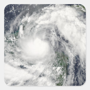 Hurricane Alex Vierkante Sticker
