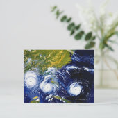 Hurricane Andrew Briefkaart (Staand voorkant)