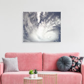 Hurricane Bertha Canvas Afdruk (Insitu (Woonkamer))