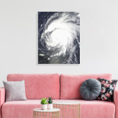 Hurricane Bill Canvas Afdruk (Insitu (Woonkamer))