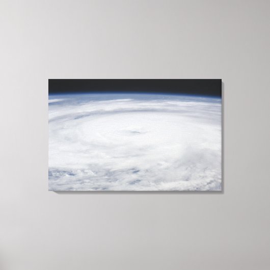 Hurricane Bill in de Atlantische Oceaan 2 Canvas Afdruk (Voorkant)