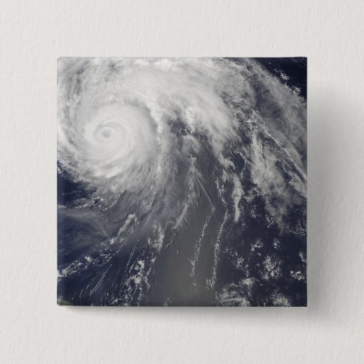 Hurricane Bill of Bermuda Vierkante Button 5,1 Cm (Voorkant)