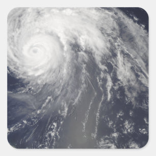 Hurricane Bill of Bermuda Vierkante Sticker