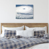Hurricane Catarina Canvas Afdruk (Insitu (Slaapkamer))