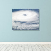 Hurricane Catarina Canvas Afdruk (Insitu (Houten vloer))