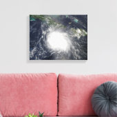 Hurricane Charley Canvas Afdruk (Insitu (Woonkamer))