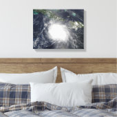 Hurricane Charley Canvas Afdruk (Insitu (Slaapkamer))
