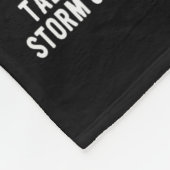 Hurricane Chasing Chaser Tornado Hunter Meteorolog Fleece Deken (Hoek)