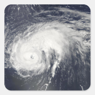Hurricane Danielle Vierkante Sticker