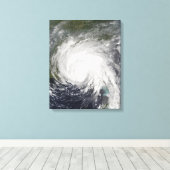 Hurricane Dennis Canvas Afdruk (Insitu (Houten vloer))