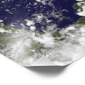 Hurricane Earl Foto Afdruk (Hoek)