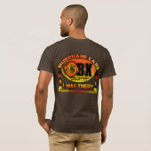 Hurricane Earl, Outer Banks, North Carolina T-shirt (Achterkant volledig)