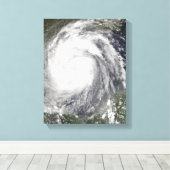 Hurricane Emily Canvas Afdruk (Insitu (Houten vloer))