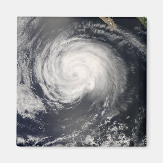 Hurricane Fausto Magneet (Voorkant)