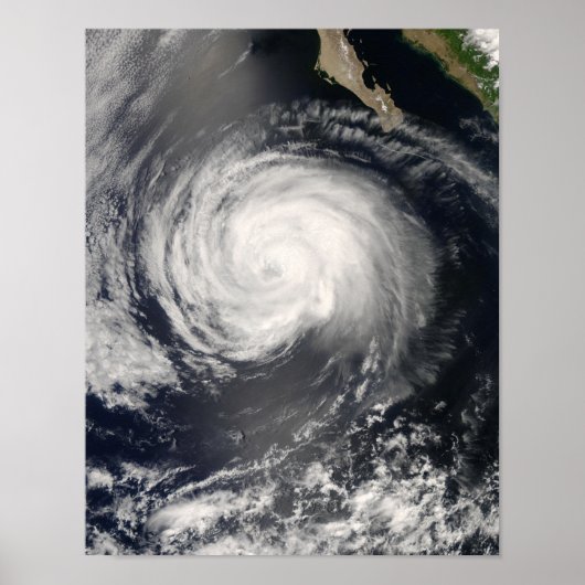 Hurricane Fausto Poster (Voorkant)