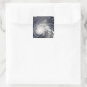 Hurricane Flossie Vierkante Sticker (Tas)