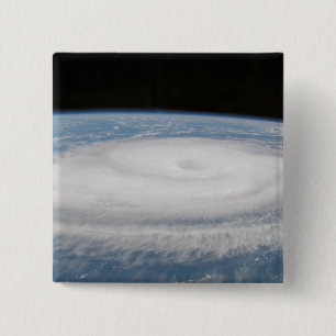 Hurricane Gordon 3 Vierkante Button 5,1 Cm