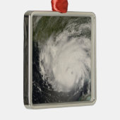Hurricane Gustav Metalen Ornament (Rechts)