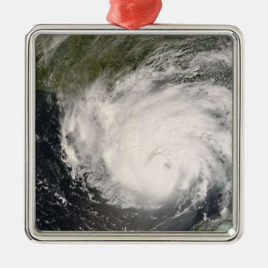 Hurricane Gustav Metalen Ornament (Voorkant)