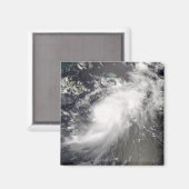 Hurricane Gustav over Hispaniola Magneet (Voorkant / Achterkant)
