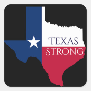 Hurricane Harvey Texas Sterke Staat & Vlag Sticker